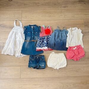 GIRLS PRETTY BOUTIQE SPRING SUMMER BUNDLE SIZE 18-24 MONTHS